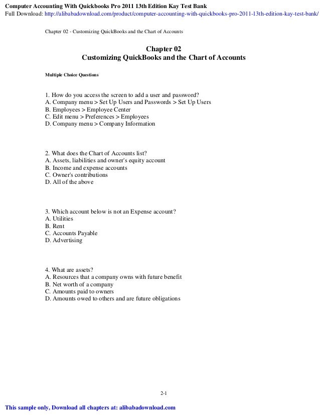 Chart Of Accounts Of Assets Liabilities And Proprietorship