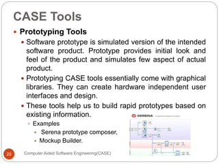 Computer Sided Software Engineering | PPTX