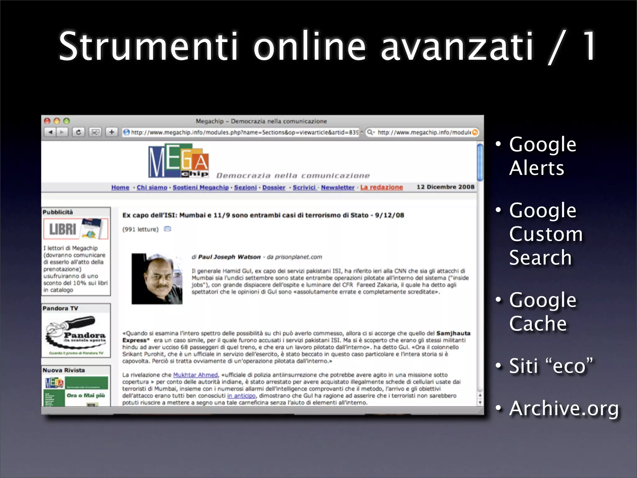 Computer Assisted Reporting (Redacted)