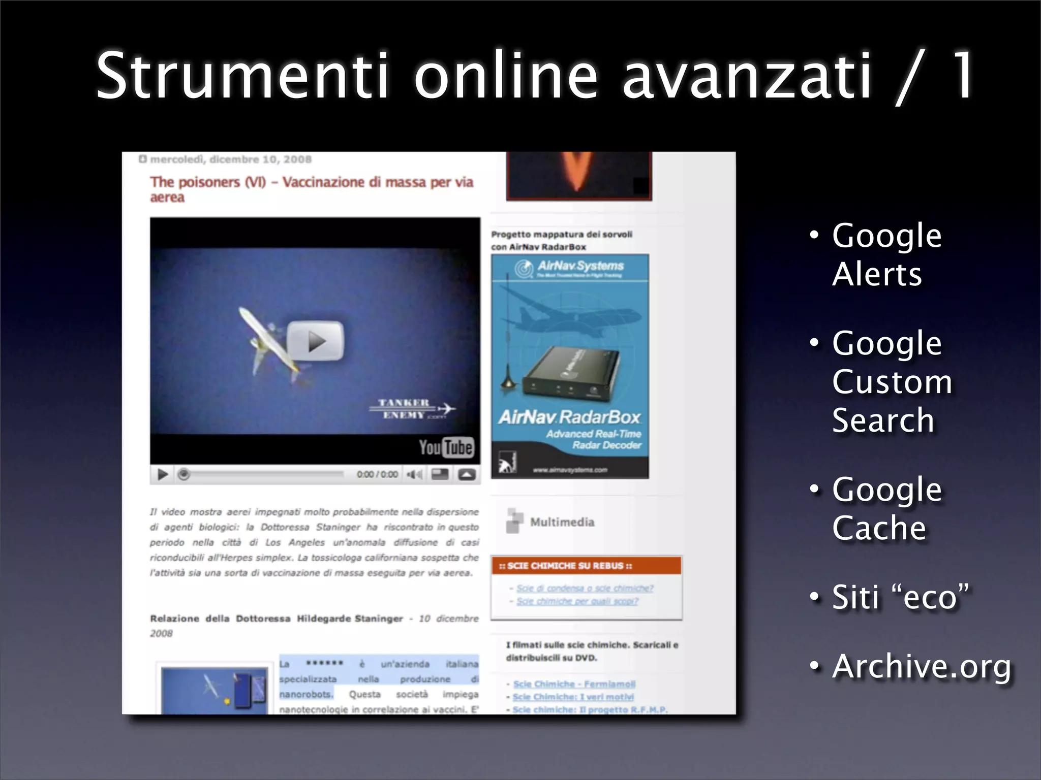 Computer Assisted Reporting (Redacted)