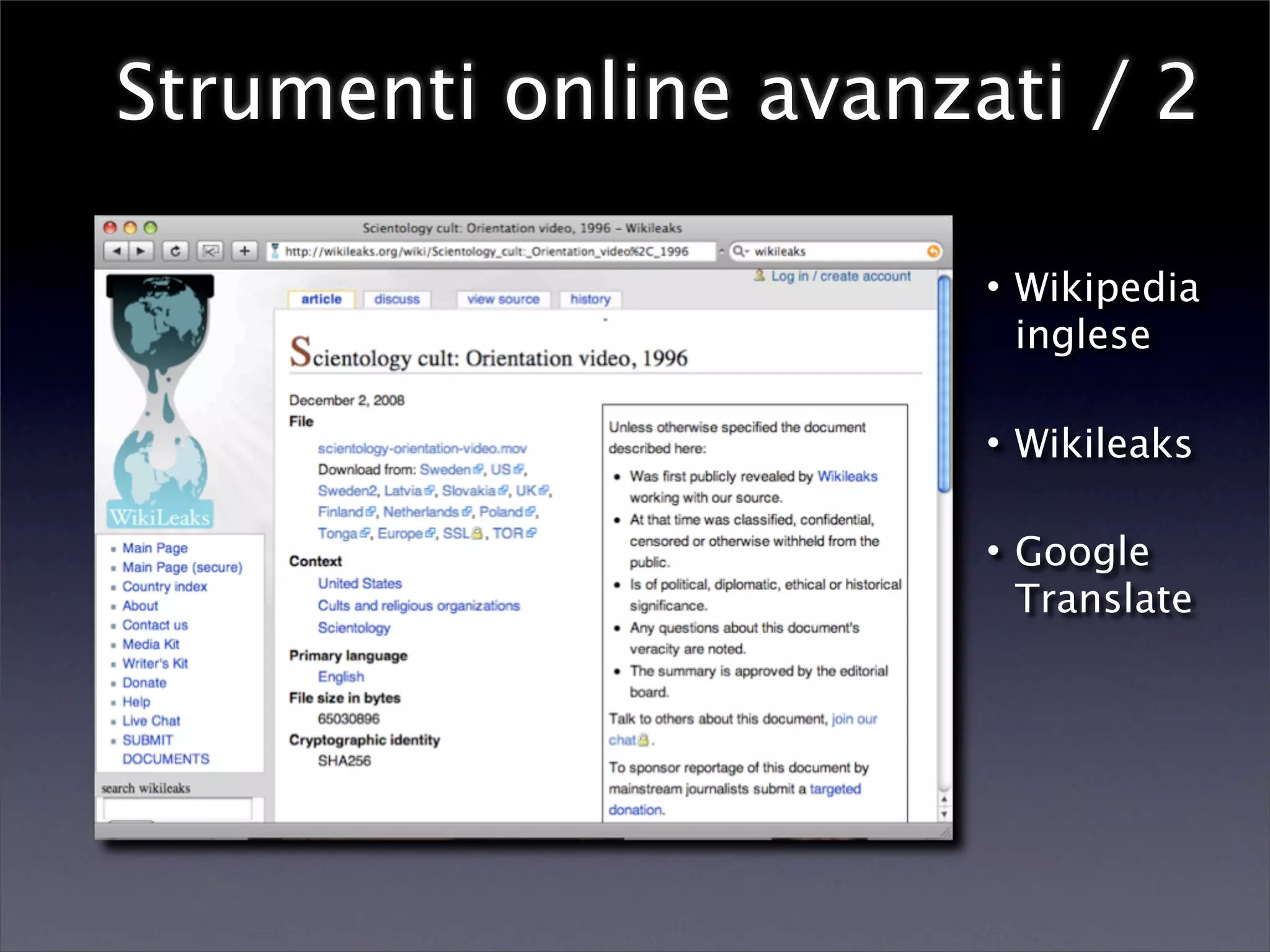 Computer Assisted Reporting (Redacted)