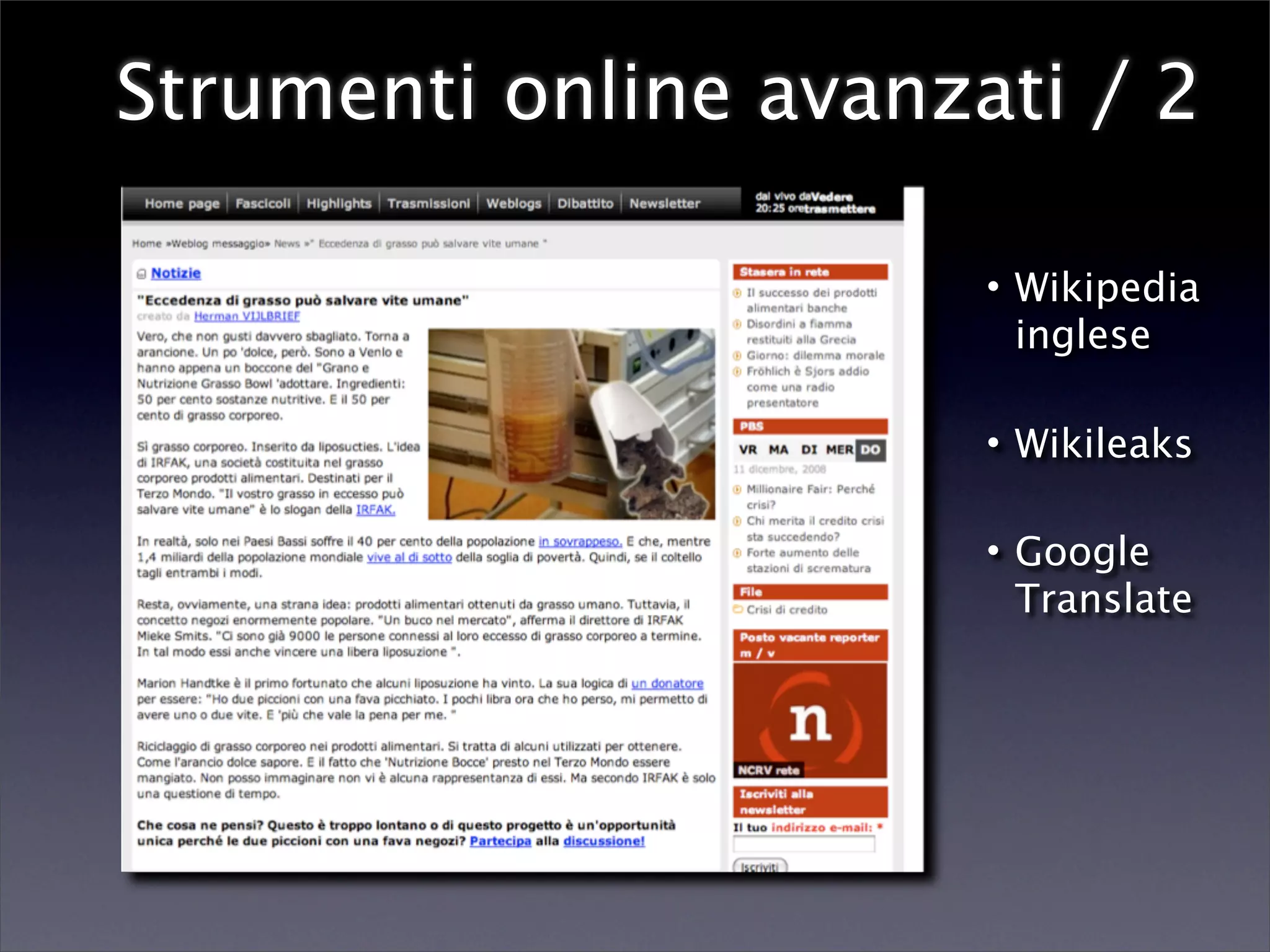 Computer Assisted Reporting (Redacted)