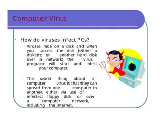 Computer Basic notes for general concept | PPTX