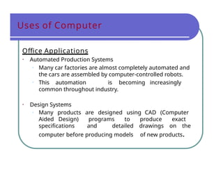 Computer-Basics skills and other things thats work | PPTX