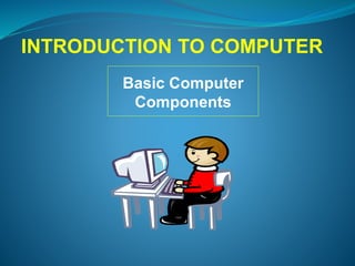 Basic Computer
Components
INTRODUCTION TO COMPUTER
 