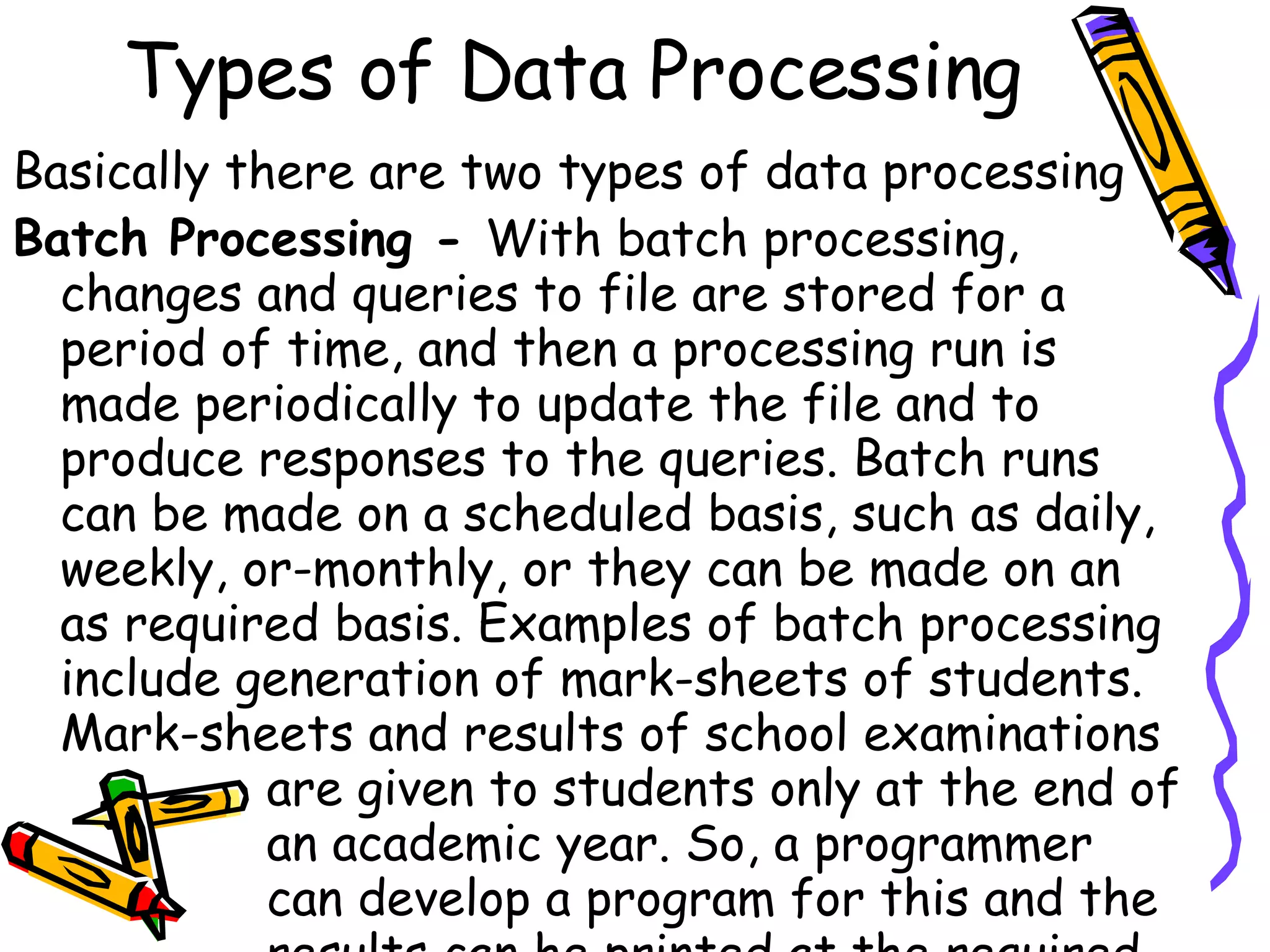 Computer Data Processing And Representation 4 | PPT