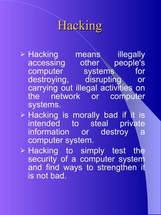 Computer Ethics | PPT