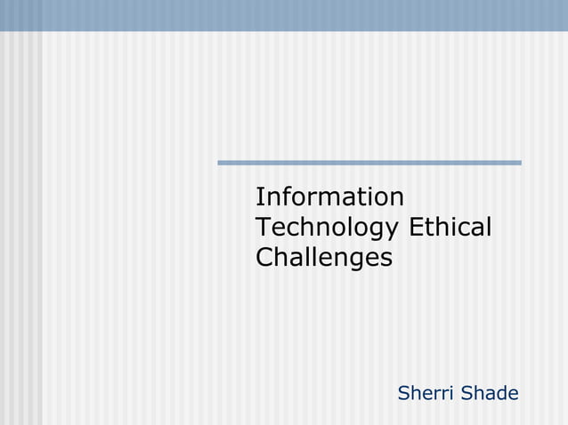 Computer Ethics | PPT
