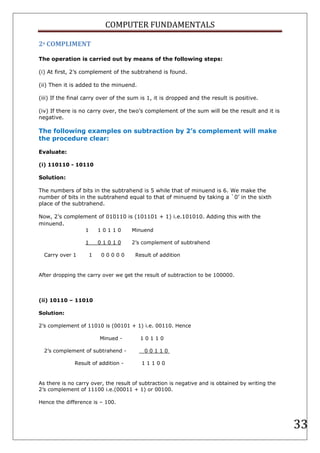 Computer fundamentals | PDF
