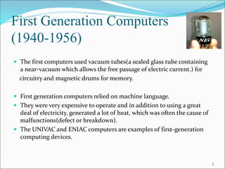 The Five Generations of Computers