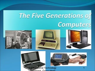 Comprehensive Overview of the Five Generations of Computers and Their ...