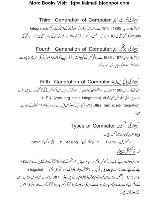 Computer guideurdu