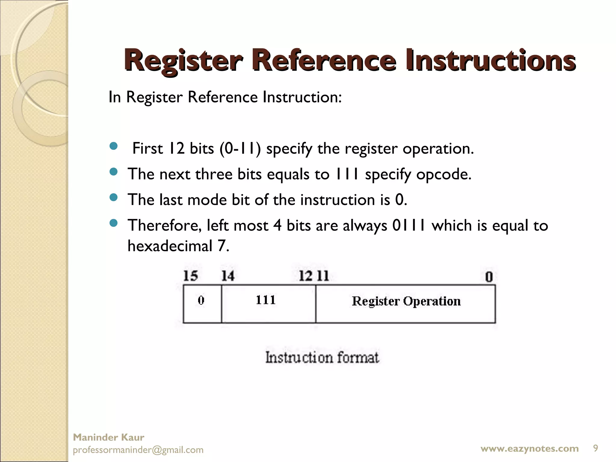 Computer instructions | PPT
