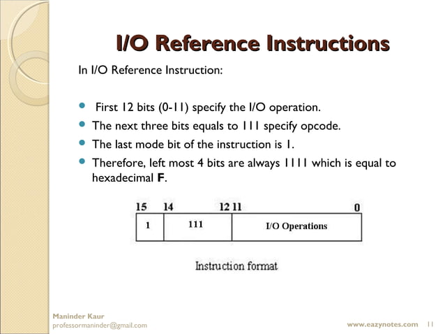 Computer instructions | PPT