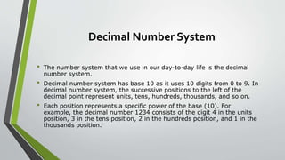 Computer - Number System this is very help full | PPT