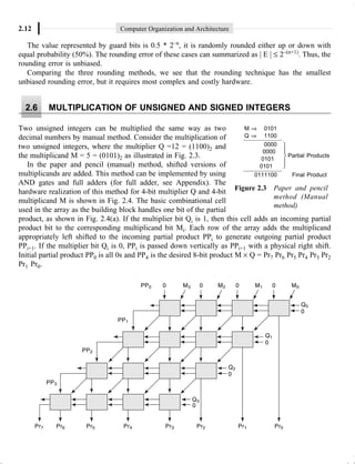 resolving one bit violation algorithm. | download... computer-organization-and-architecture-9780070083332-0070083339 ...