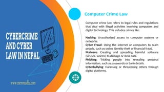 computer-ppt .pptx of class 11 on cyber law | PPTX