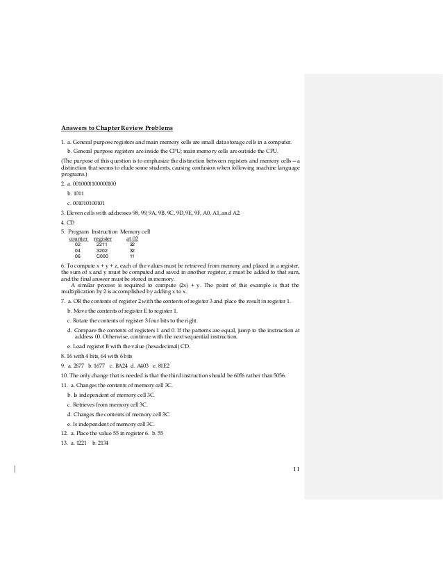 Puter Science An Overview 11th Edition Brookshear Solutions Manual Puter Science An Overview 11th Edition Brookshear Solutions Manual