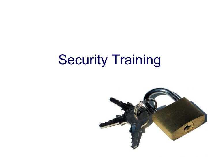 Computer Security Awareness Training Computer Security Awareness Training