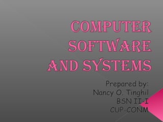 Computer software | PPT