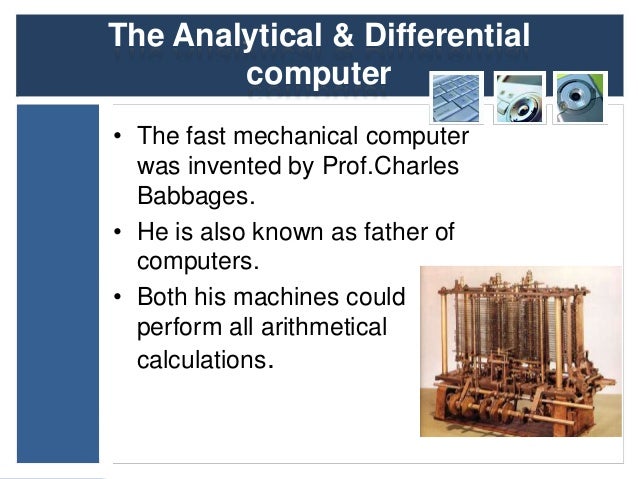 Computer stages of development