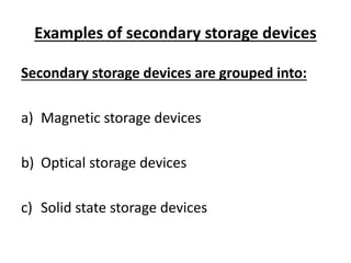 computer-storage-devices pdf presentation | PDF