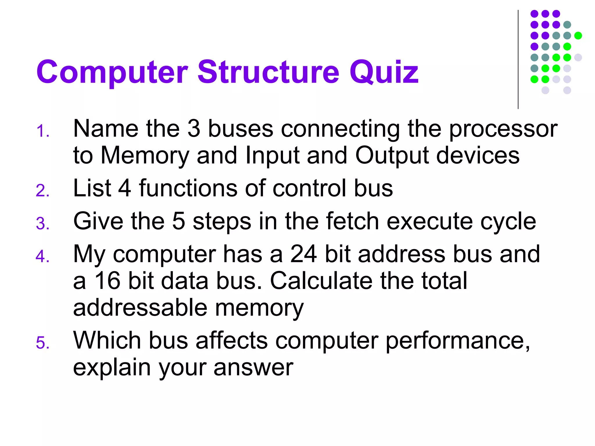 Computer Structure Slides | PPT