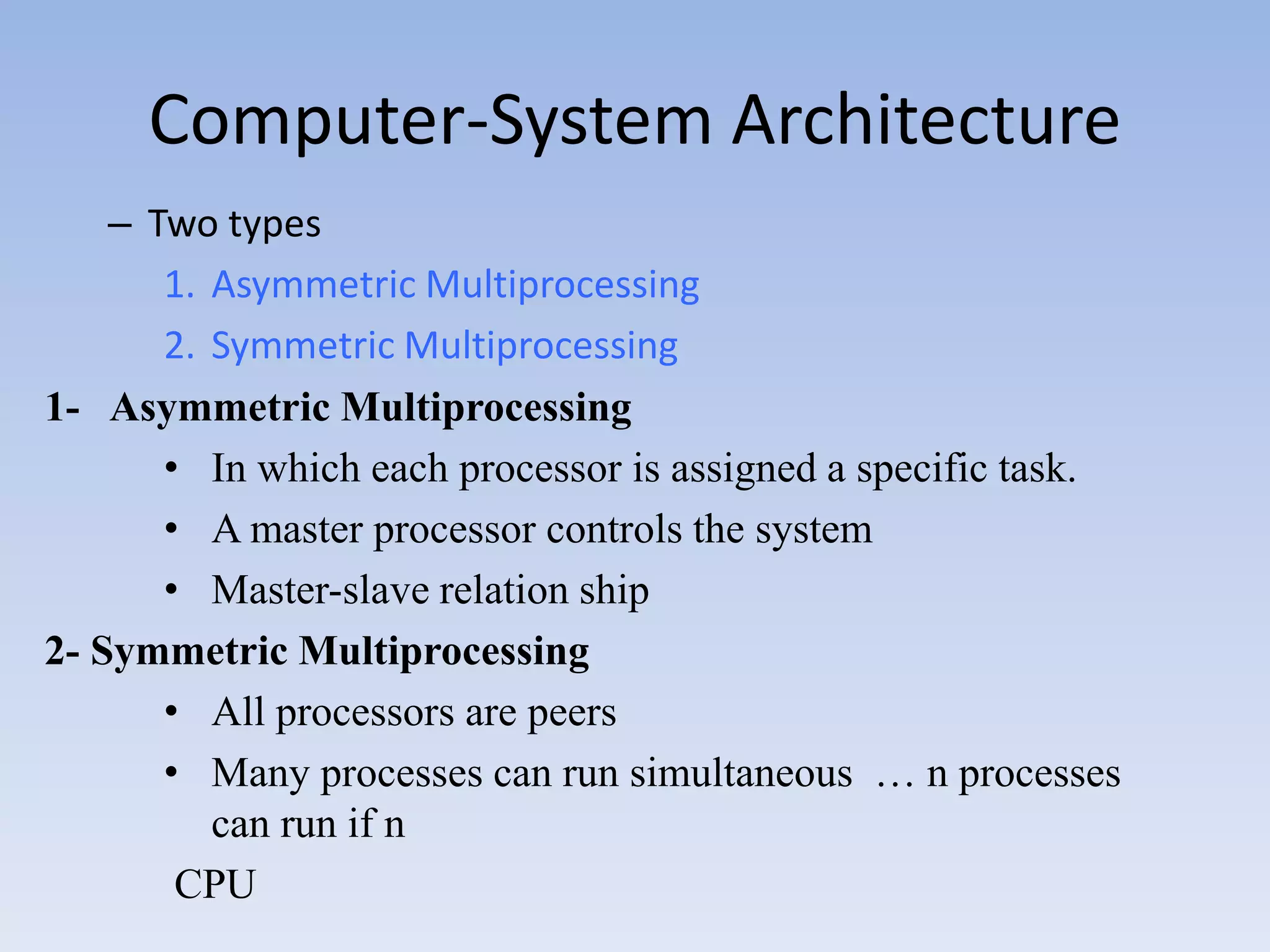 Computer system architecture | PPTX