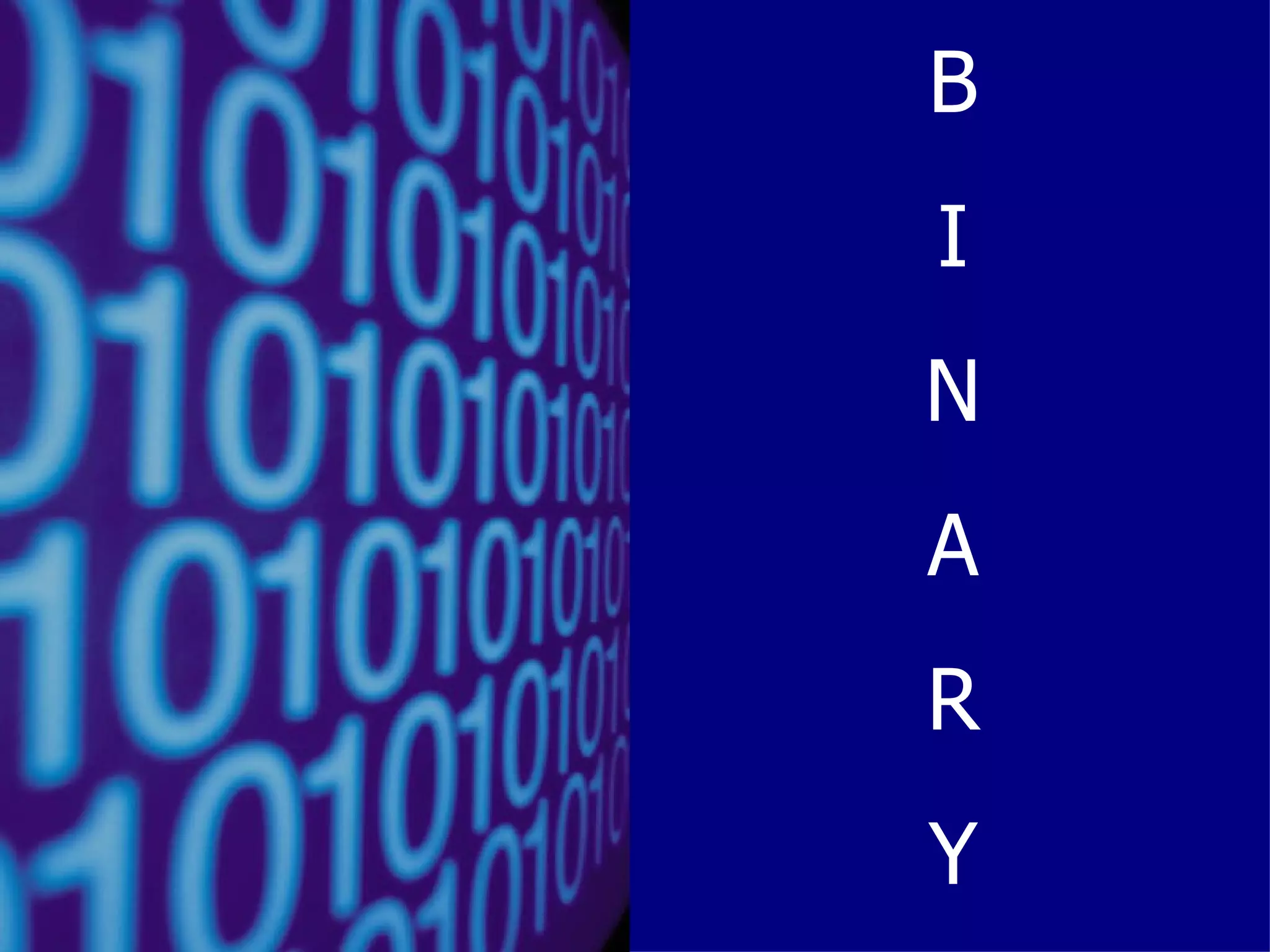 B I N A R Y 