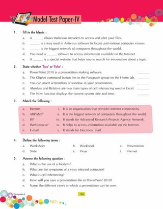 Computer technology-6 CLASS - SIX