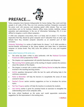 Computer technology-6 CLASS - SIX