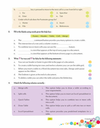 Computer technology-6 CLASS - SIX