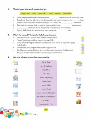 Computer technology-6 CLASS - SIX