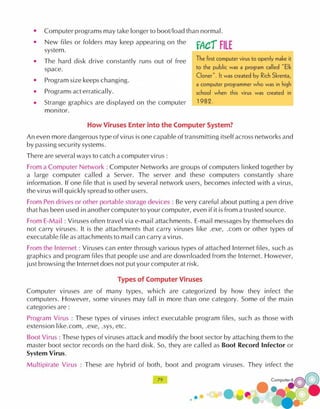 Computer technology-6 CLASS - SIX