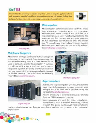 Computer technology-6 CLASS - SIX