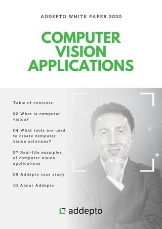 Computer Vision Applications - White Paper | PDF
