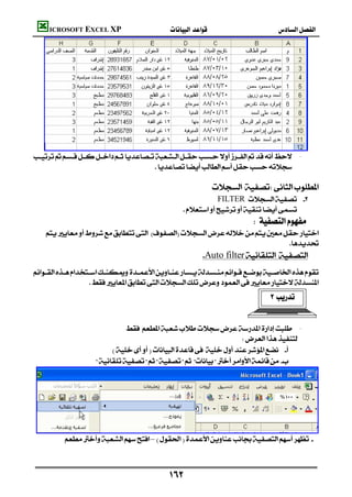 ICROSOFT EXCEL XP                                              




      
     -
                                          

                                                              
                                                                 FILTER  
                                                    
                                                                           
       
                                                                              
                                                           Auto filter
    
                       
                                                                                    

                                                                                                 
                                  -
                                                                           
                              
                       
                                                                                          





            –



                                                
 