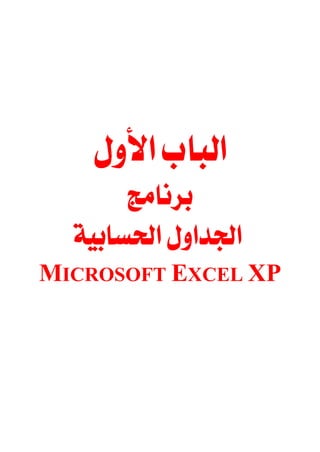 
            
            
            

        
          
      
   MICROSOFT EXCEL XP
 