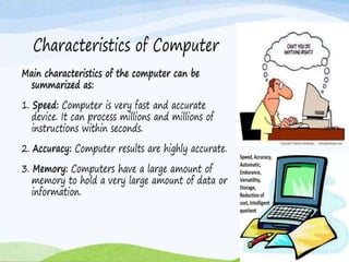 Comprehensive Overview of Computer Components and Their Functions | PPTX