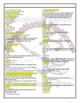 Computer 1st semester BSN mcqs with key,Educational Platform.pdf