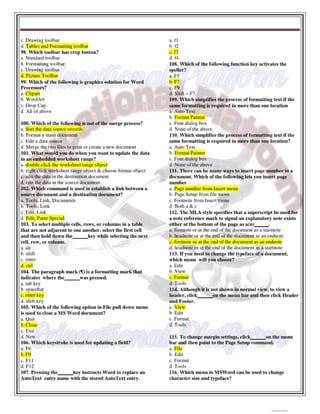 Computer 1st semester BSN mcqs with key,Educational Platform.pdf