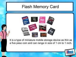 Memory Card Computer Component BASIC COMPUTER CONCEPTS (COMPONENTS OF COMPUTER HARDWARE) | PPT