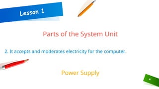Computer System Unit Overview Comprehensive Overview of Computer System Units and File Management | PPTX