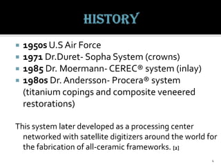Computer aided design computer aided manufacture (cad-cam) | PPTX