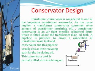 Presentation Design of Computer aided design of power transformer