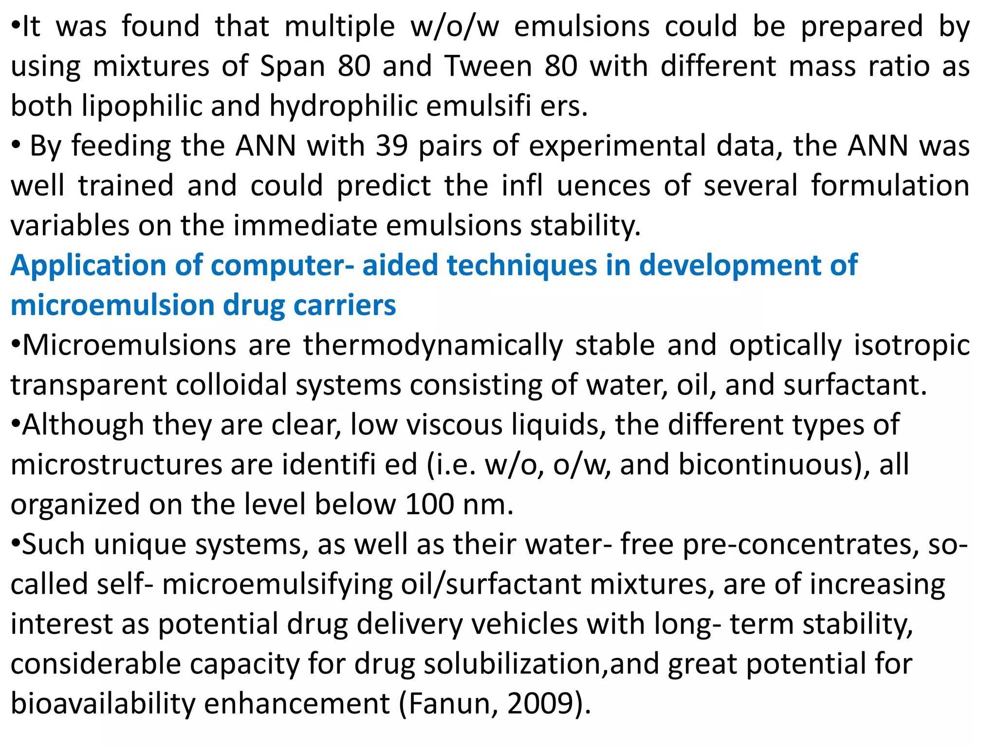 Computer aided formulation development | PPTX