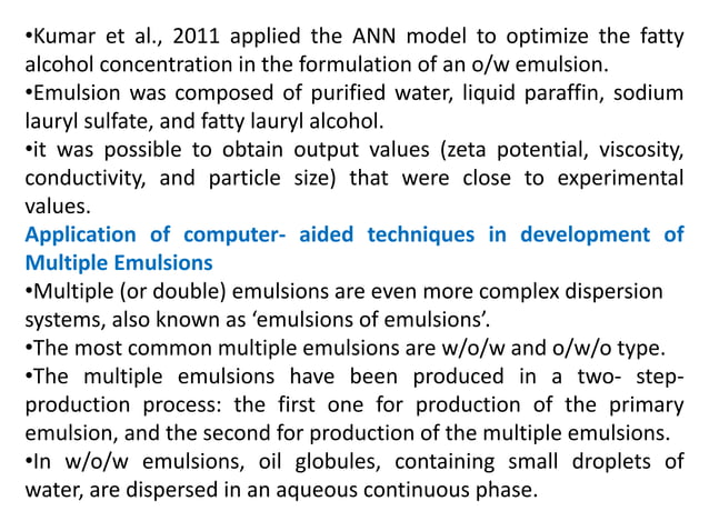Computer aided formulation development | PPTX | Chemistry | Science