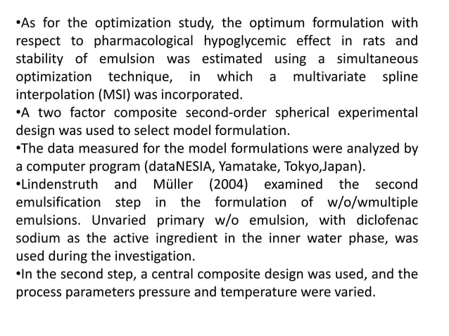 Computer aided formulation development | PPTX | Chemistry | Science