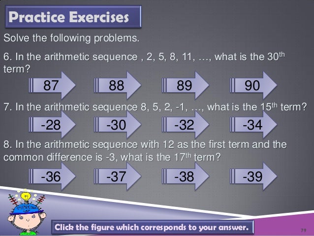 Arithmetic Sequence and Arithmetic Series