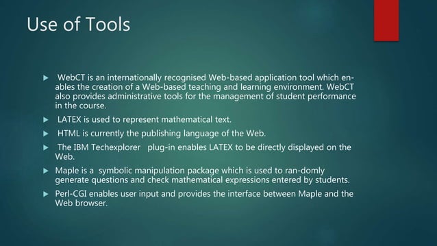 Computer aided teaching and testing | PPTX | Educational Assessment ...